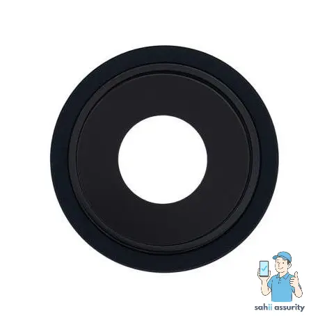 Camera Lens Glass with Frame for Apple iPhone 13 Black thumbnail